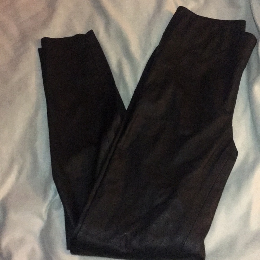 Sold zara Faux Leather Pants - Picture 5 of 8